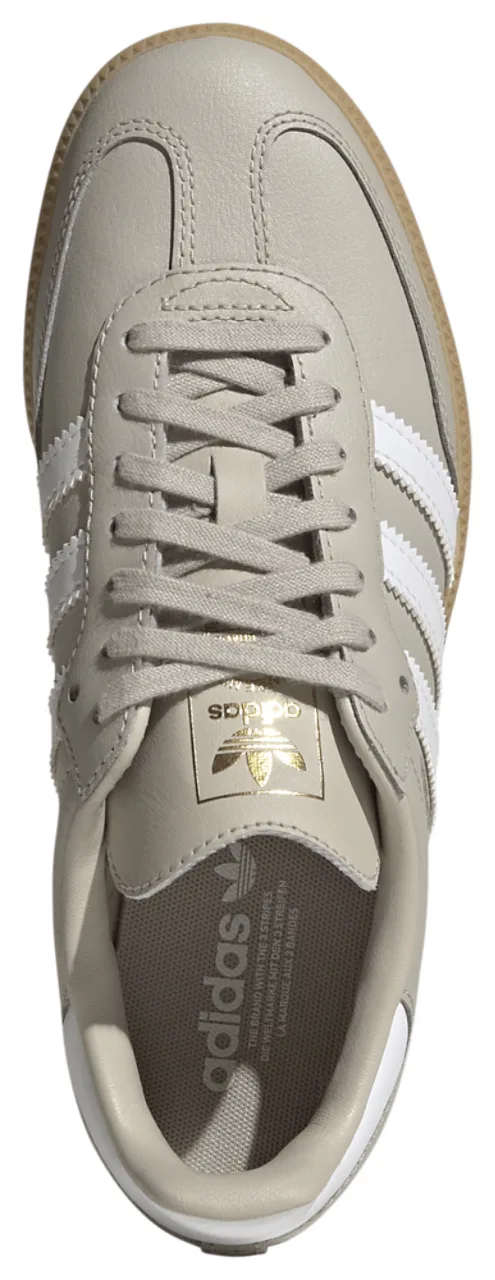 Кроссовки для мальчиков Samba Adidas, цвет Wonder Alumina/White — фото 4