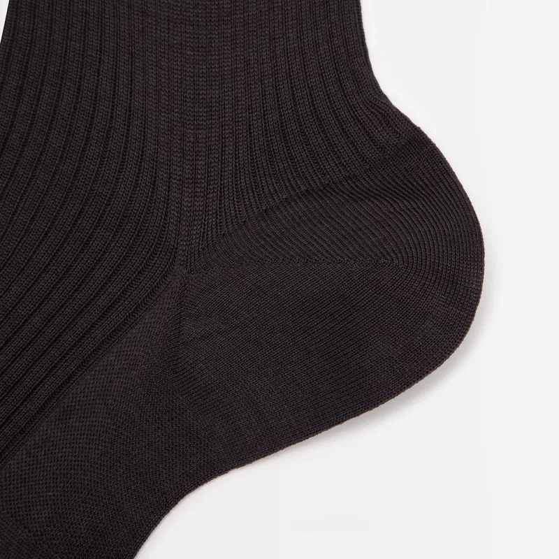Мужские носки с длинным голенищем Tommy Hilfiger, Charcoal Gray — фото 4