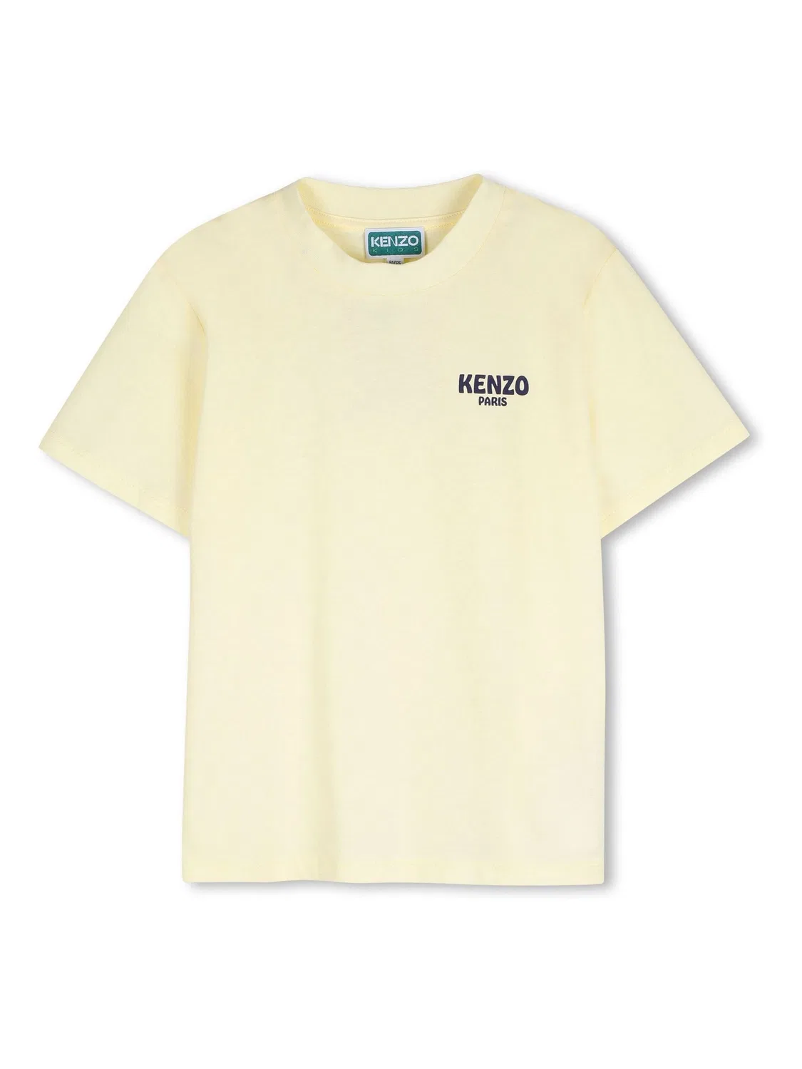Футболка с принтом, Kenzo Kids, желтый