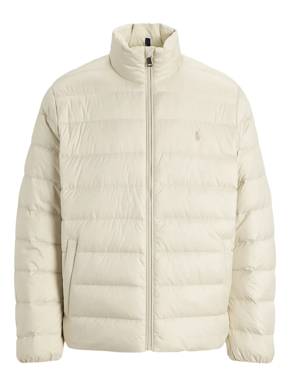 Утепленная куртка с горизонтальной стежкой Polo Ralph Lauren, нейтральный