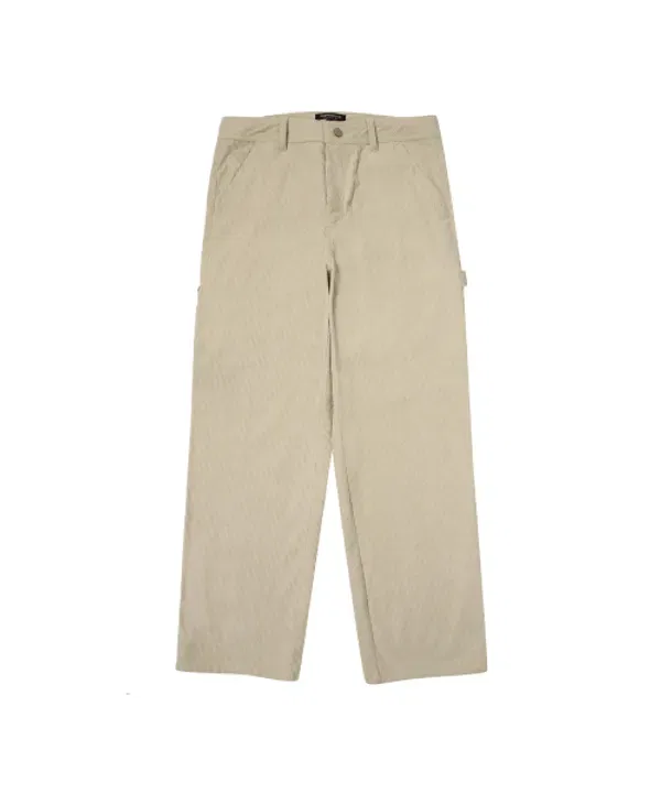 Коттоновые брюки-карго прямые, Corduroy Straight Carpenter Superdry, бежевый