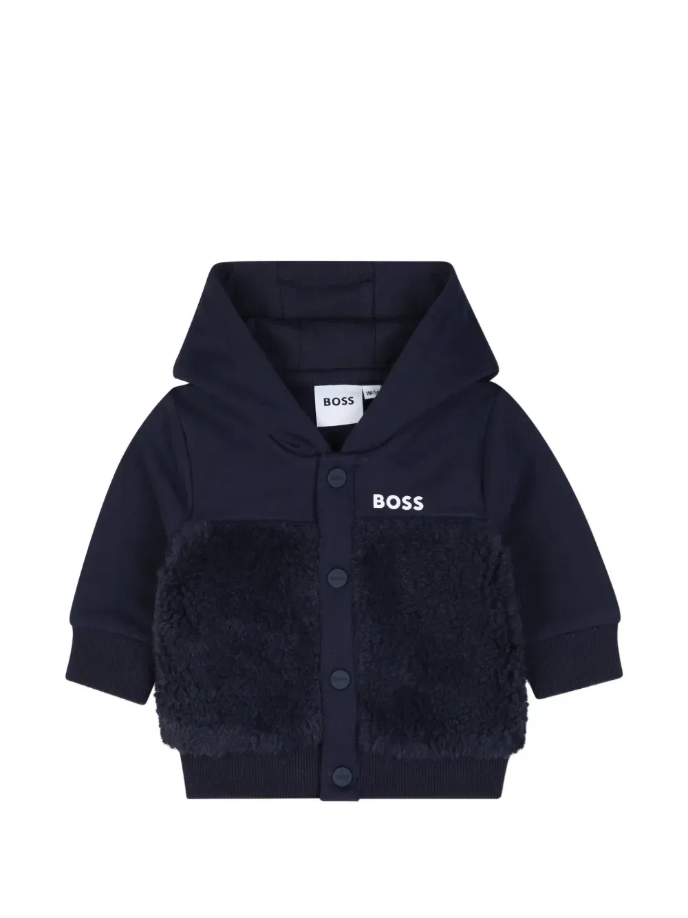 Спортивный костюм с логотипом Boss Kidswear, синий — фото 3