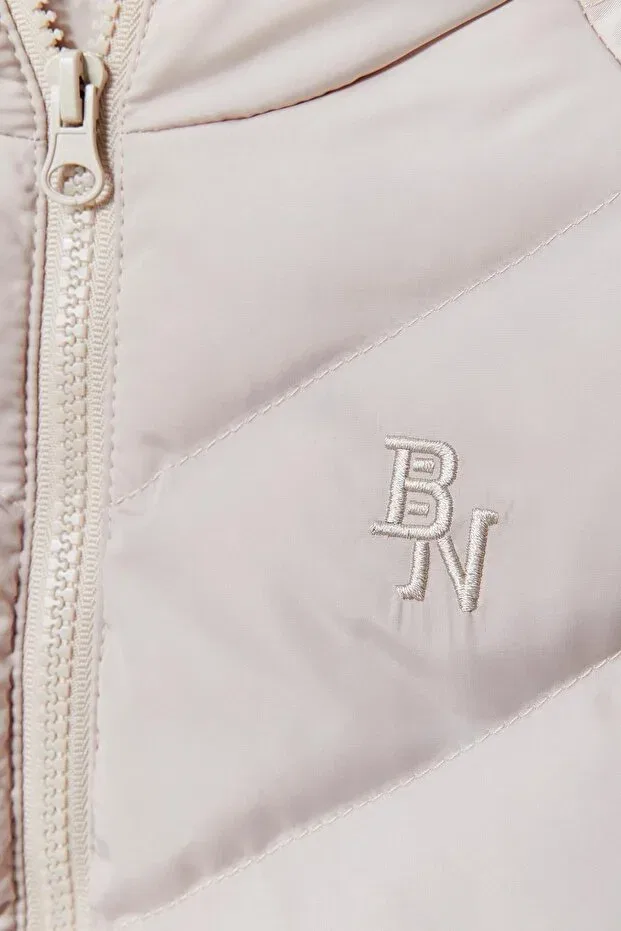 Детское зимнее пальто для мальчиков с капюшоном Benitto Kids, Beige — фото 2