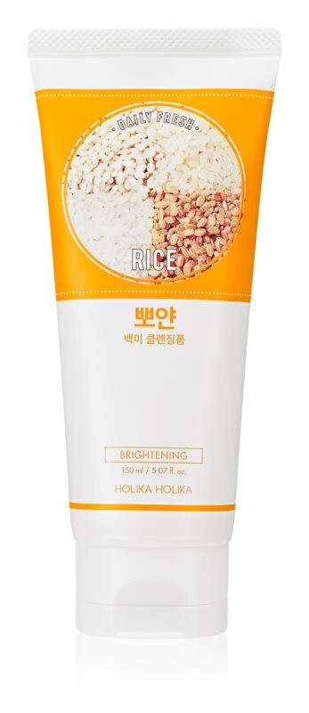 

Увлажняющая очищающая пенка для сухой кожи Holika Holika Daily Fresh Rice