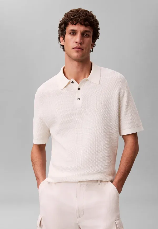 Футболка поло Calvin Klein, цвет tofu