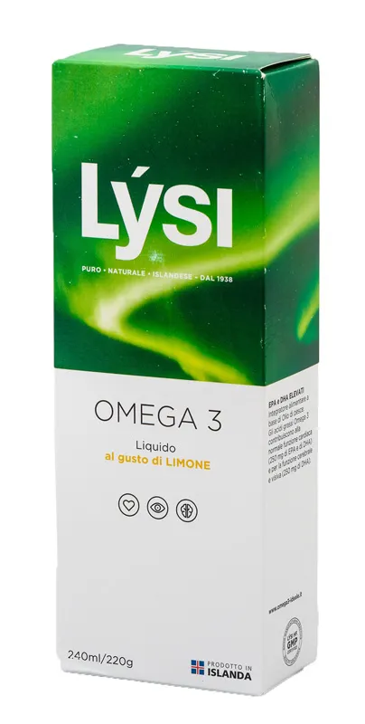 

Lysi Omega3 Жидкий Лим 240 мл