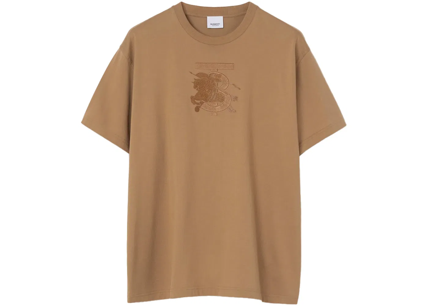 Мужская футболка с монограммой Burberry, Camel