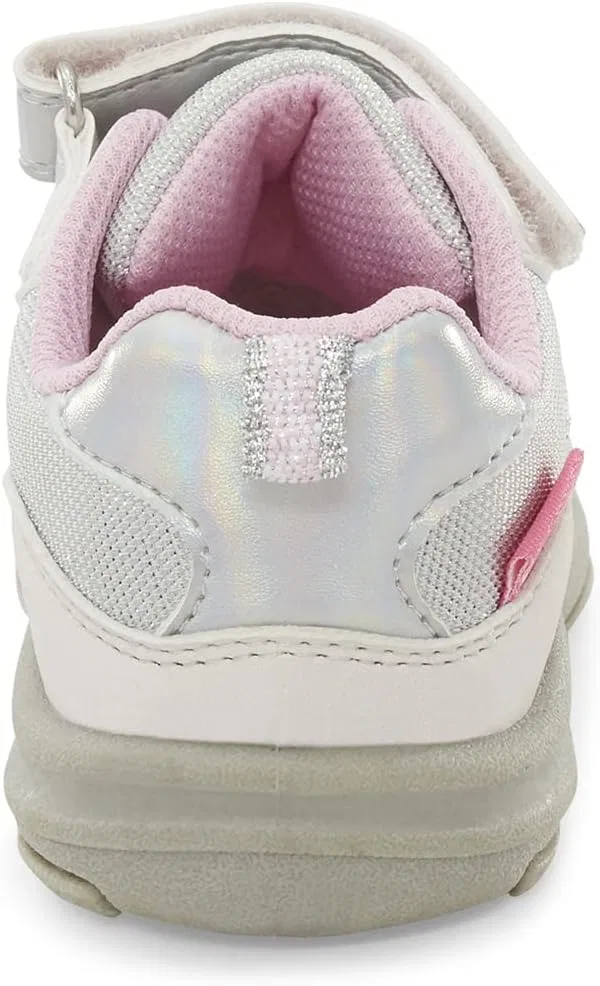Детские кроссовки для девочек Sevvy Sneaker OSHKOSH B'GOSH, Silver — фото 4