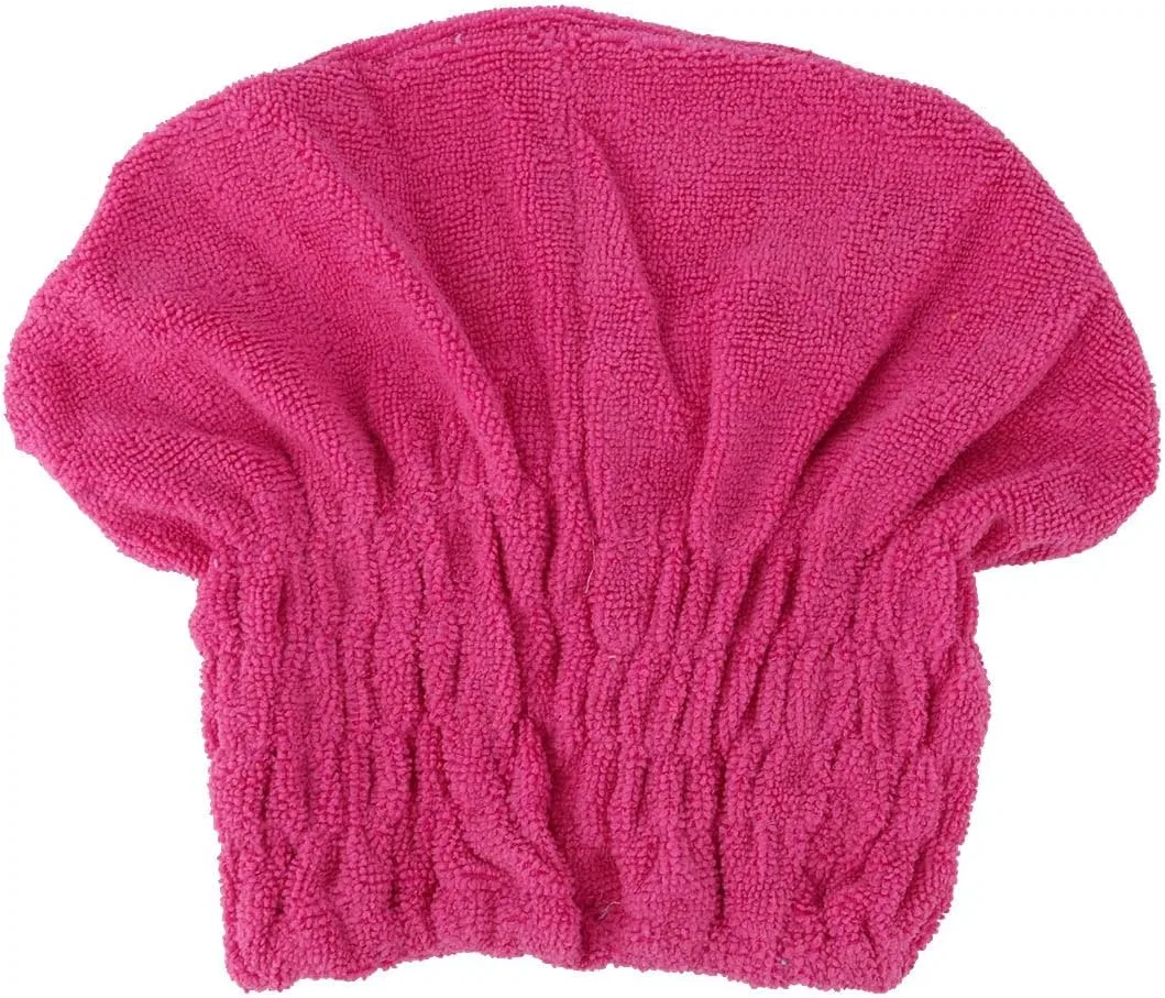 Шапочка для душа Microfiber Bowknot Design, Ruilogod, Fuchsia — фото 3