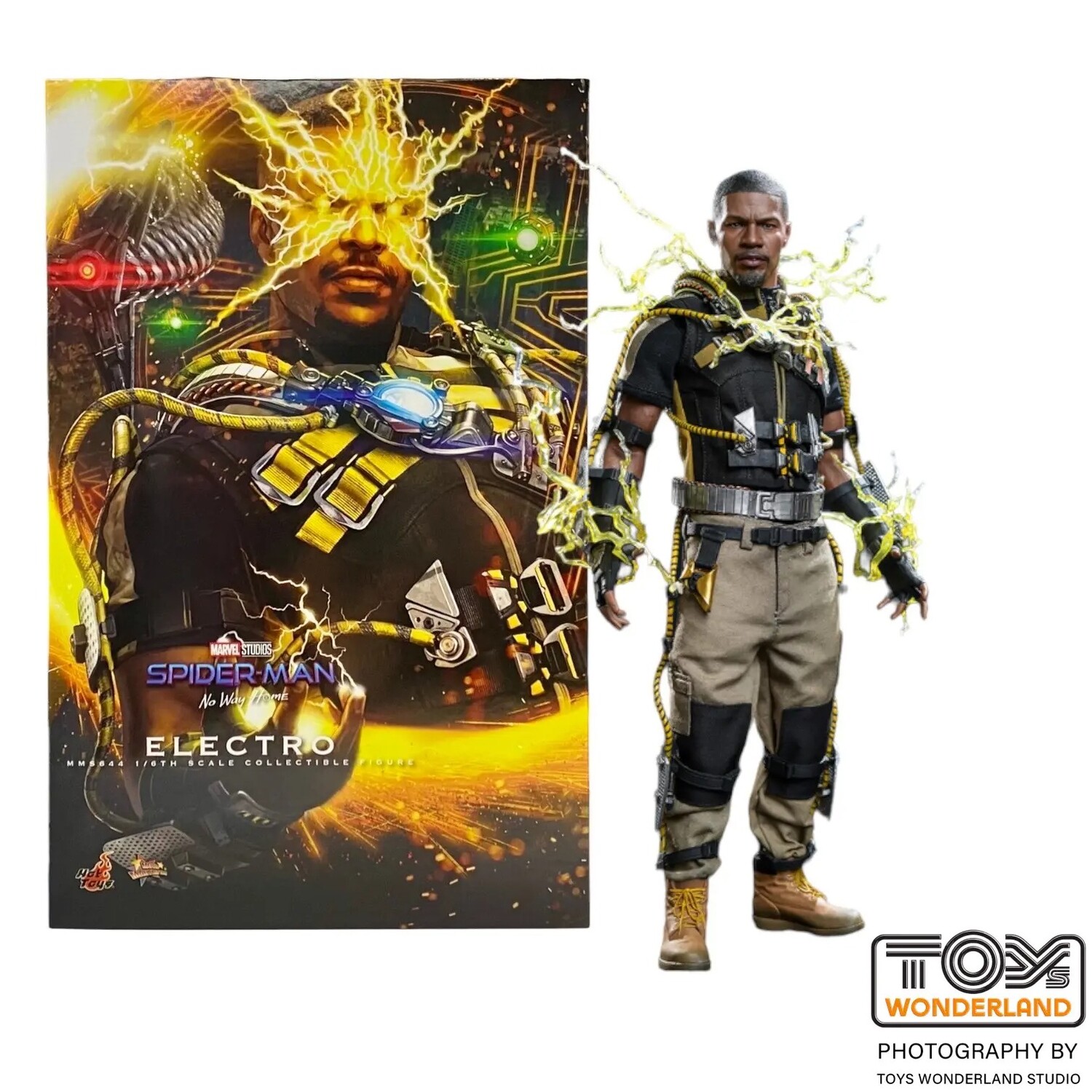 

Фигурка Hot Toys Spider-man, No Way Home Electro MMS644, 29 см