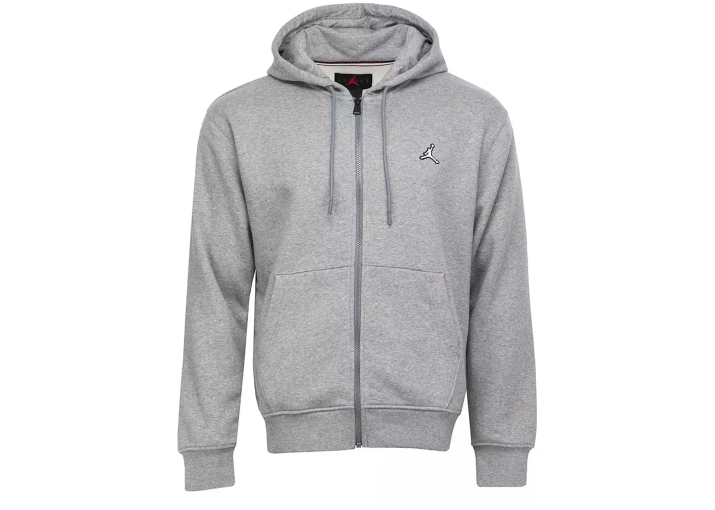 Мужская худи на молнии с полным фронтом Jordan Essentials Full-Zip Fleece Hoodie, Grey