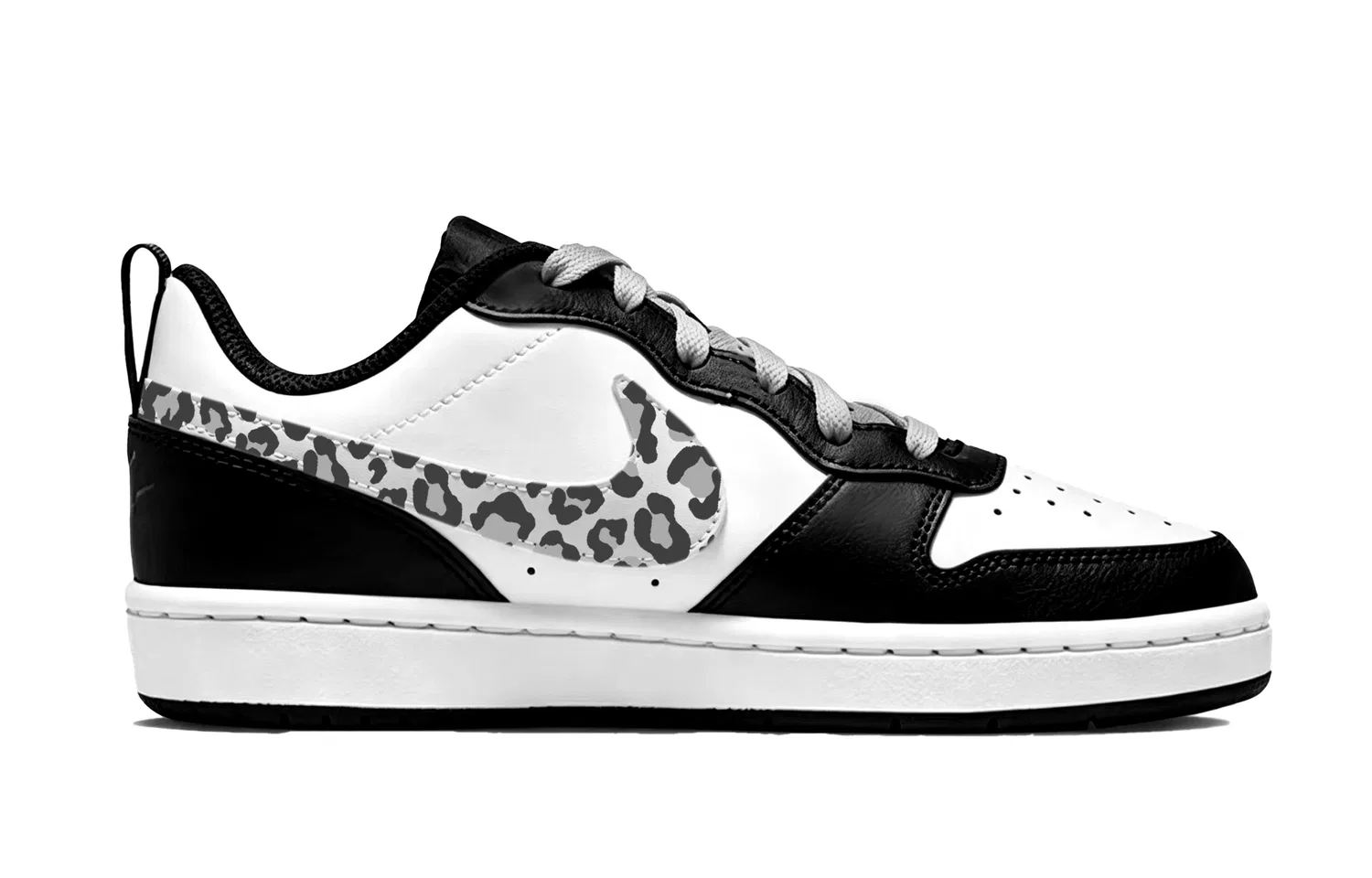 Детские кроссовки для скейтбординга Nike Court Borough, Light Gray — фото 3