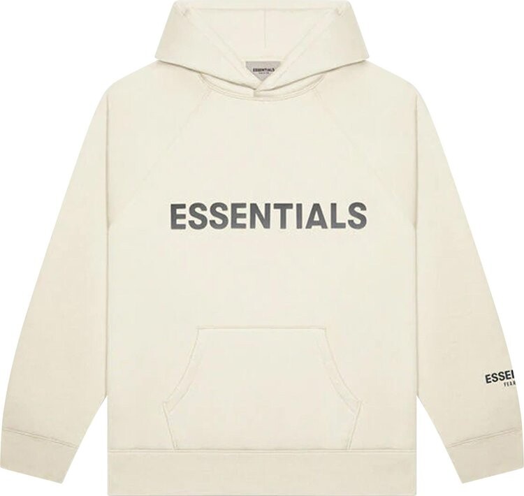 

Худи Fear of God Essentials Hoodie 'Cream', кремовый, Бежевый, Худи Fear of God Essentials Hoodie 'Cream', кремовый