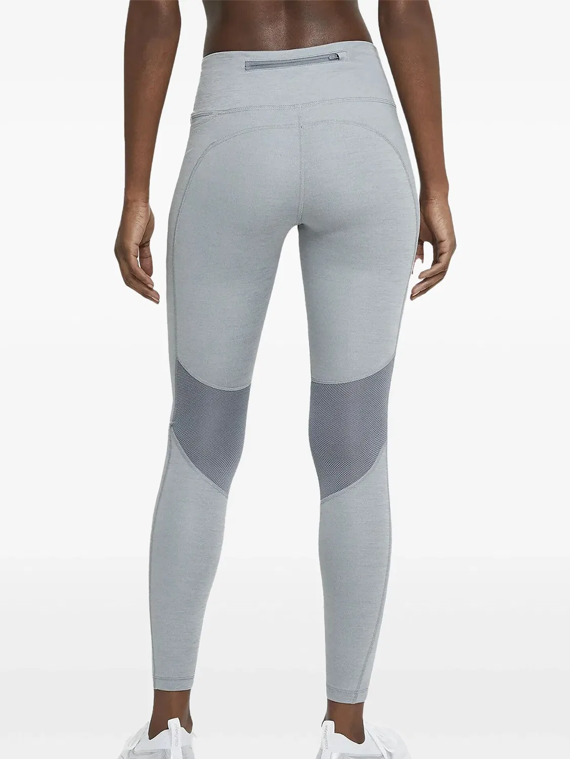 Nike Леггинсы Epic Fast "Smoke Grey/Heather" — фото 2