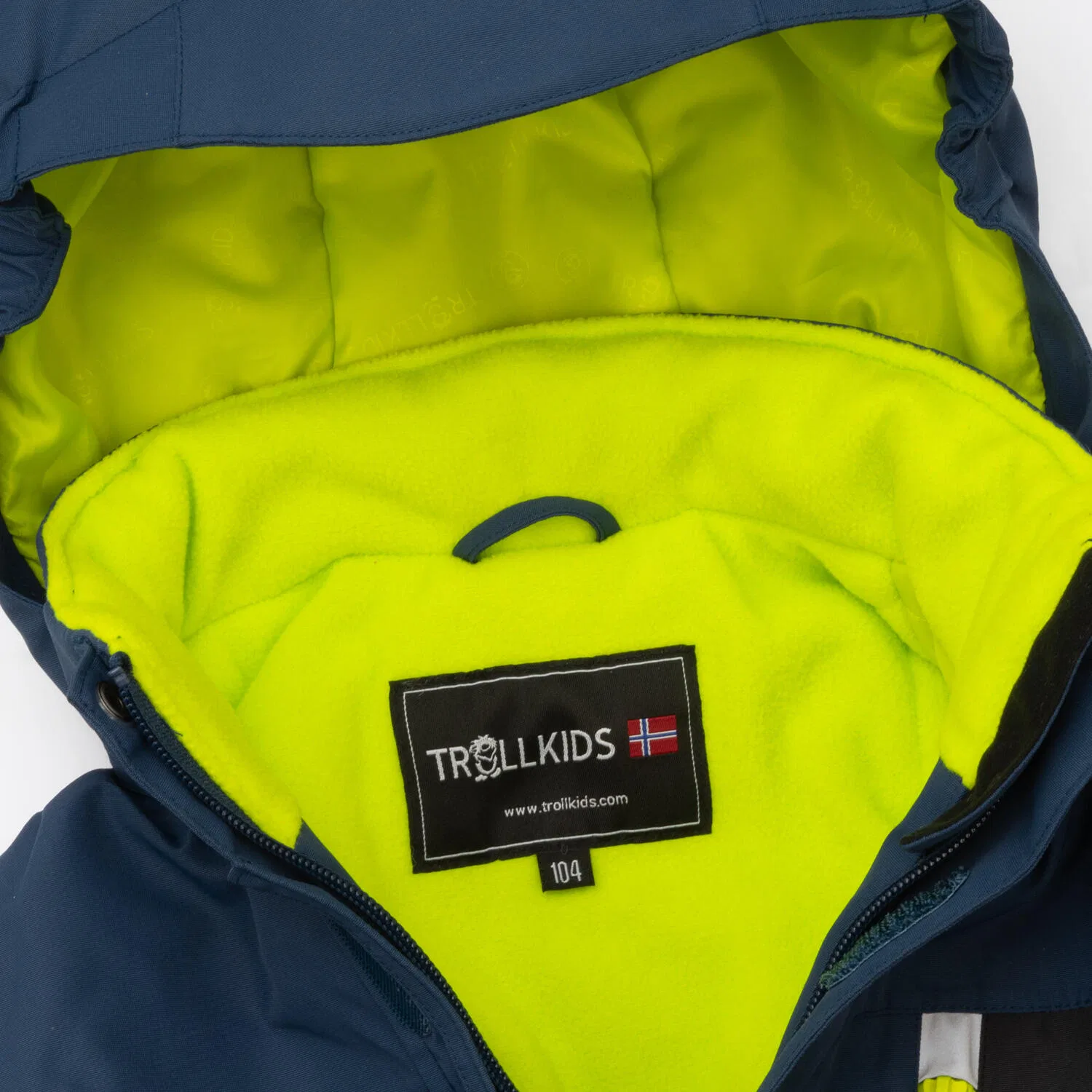 Детский водонепроницаемый комбинезон Kids Isfjord Snowsuit XT Trollkids, Темно-синий — фото 3