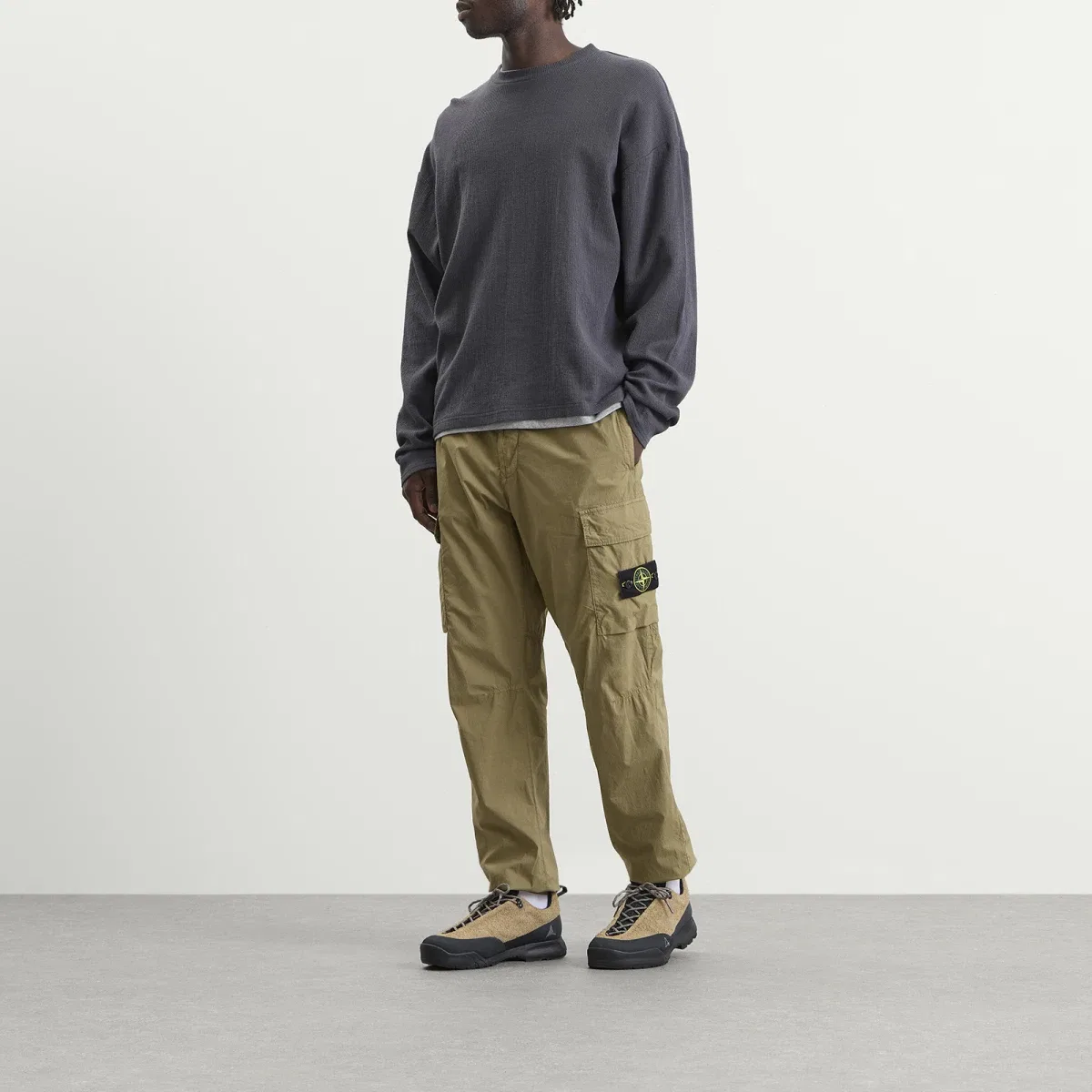 Штаны карго Paracadute Stone Island, Military Green — фото 4