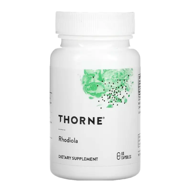 

Родиола Thorne Research 100 мг, 60 капсул