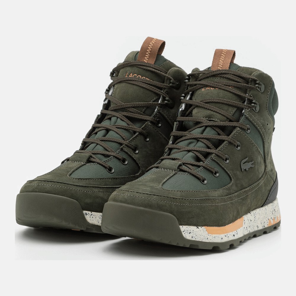 Кроссовки Lacoste Urban Breaker, темно-зеленый/бежевый (Размер EU 44) — фото 3