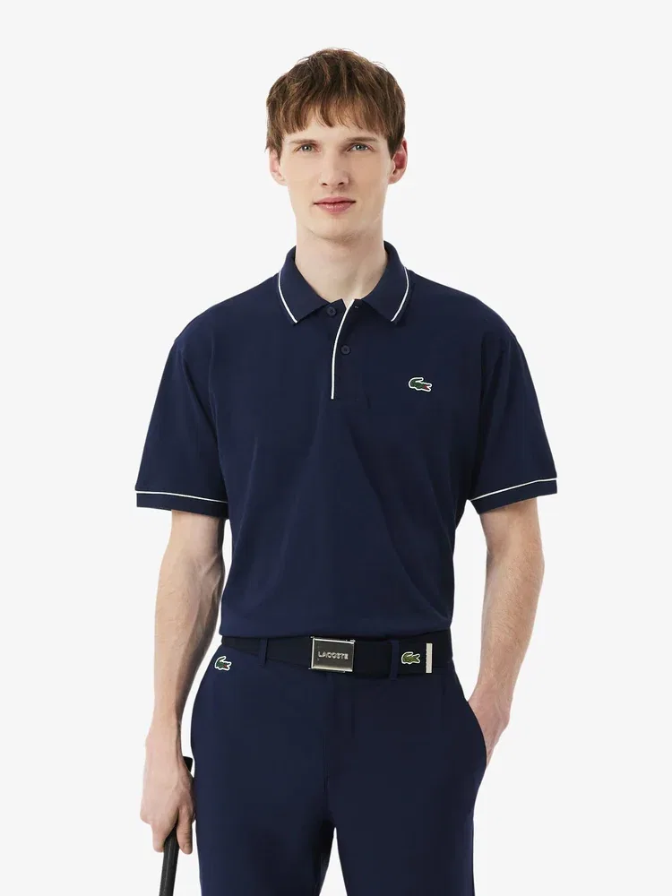 Футболка поло Lacoste темно-синий