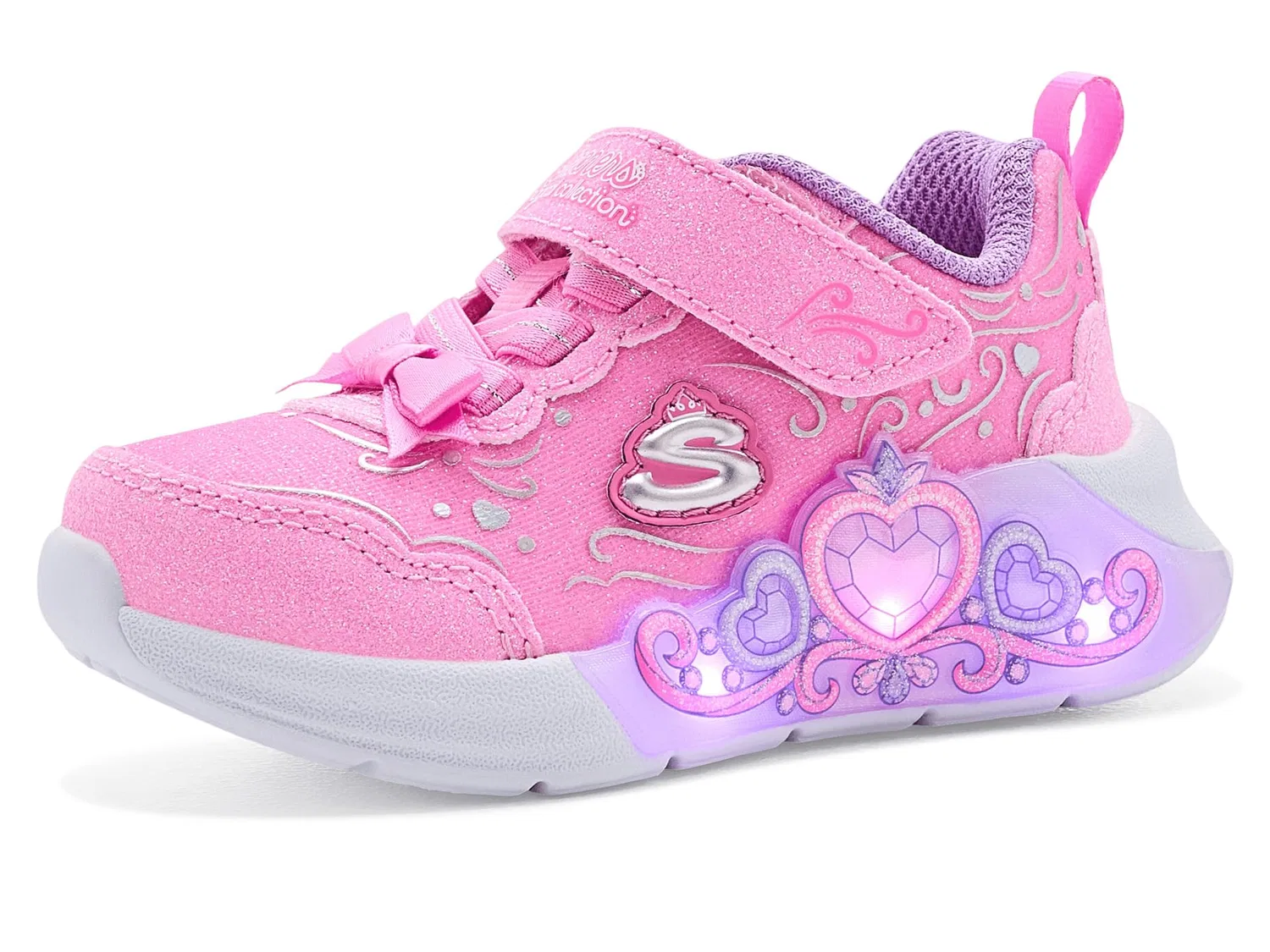 Кроссовки Lil Princess Steps 303733N (для малышей) Skechers Kids, Pink