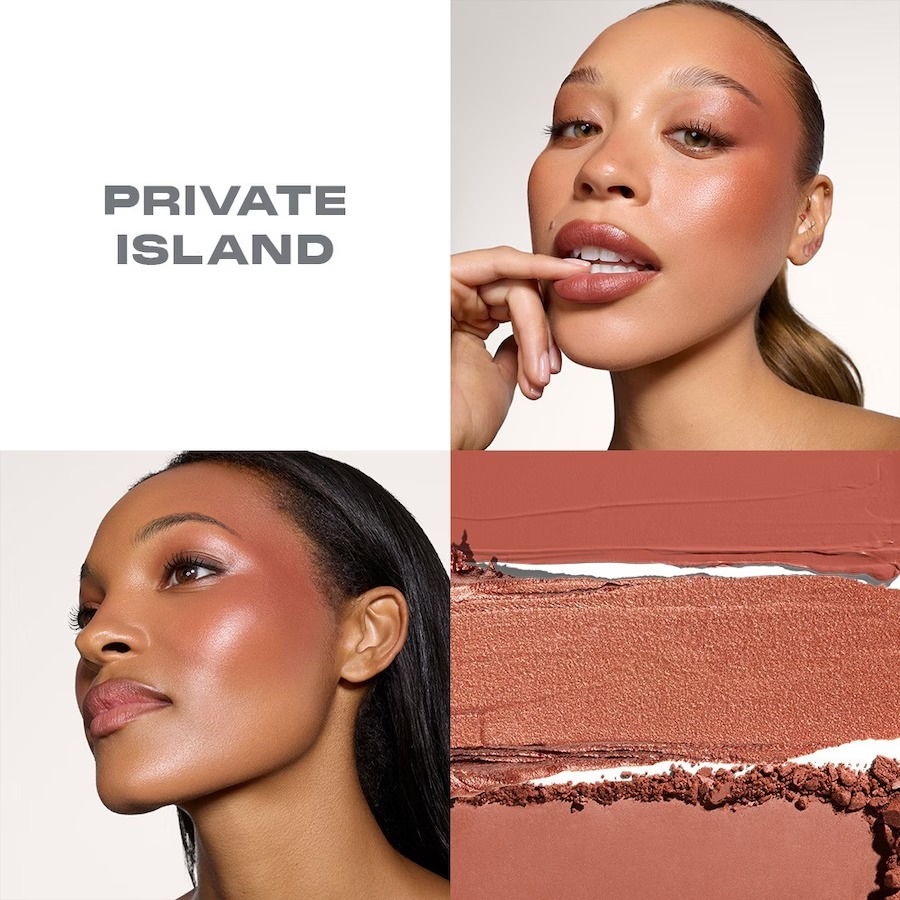 Палетка румян Morphe Cheek Thrills Face Trio, private island, 10.8 г — фото 3
