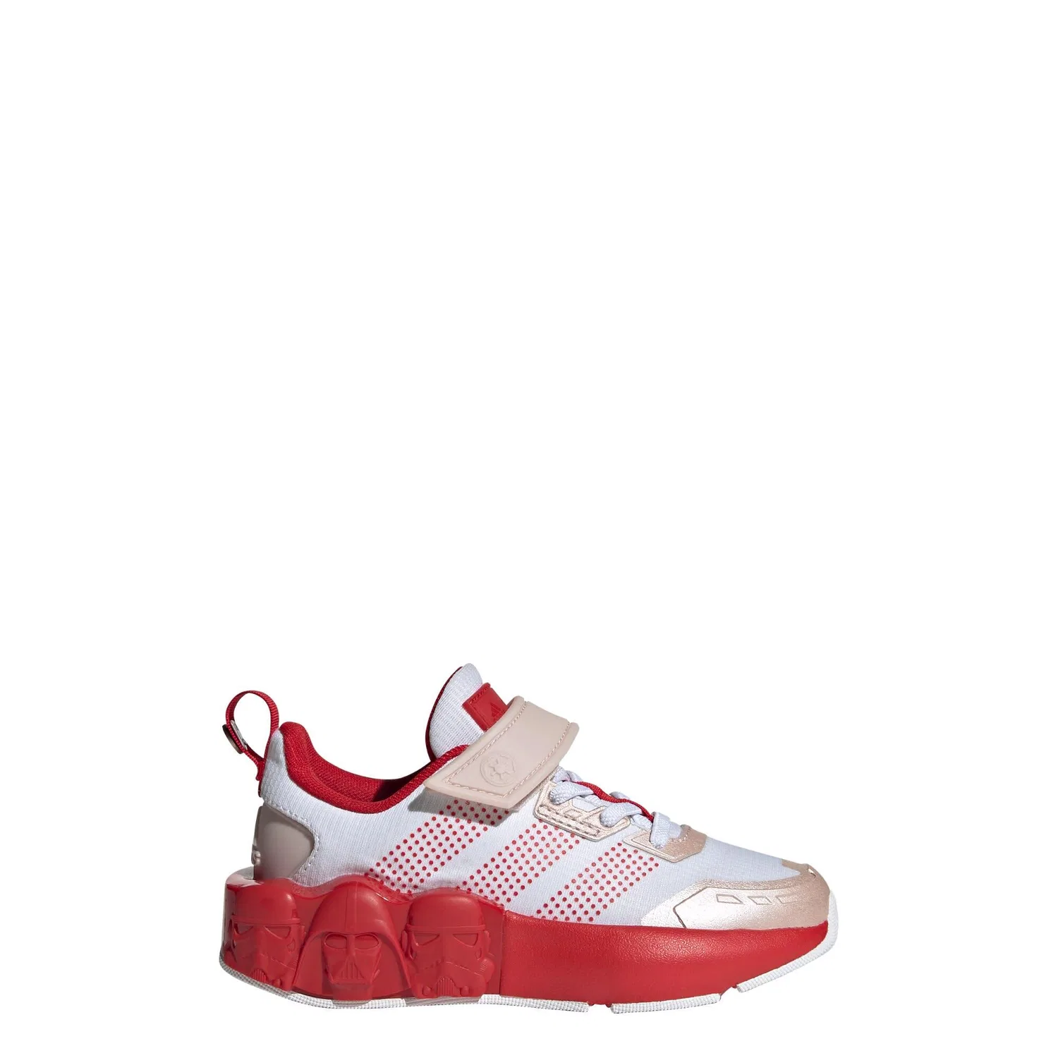 Детские кроссовки с принтом Star Wars Runner Adidas, Weiss Scharlachrot Hellrosa