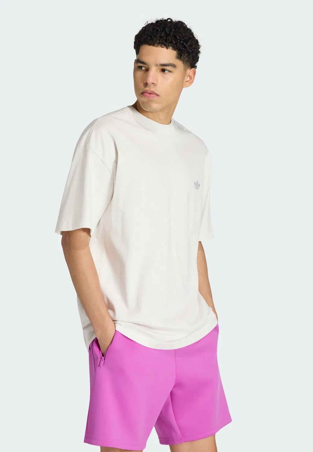 Футболка Adidas Originals Trefoil Essentials, белый — фото 2
