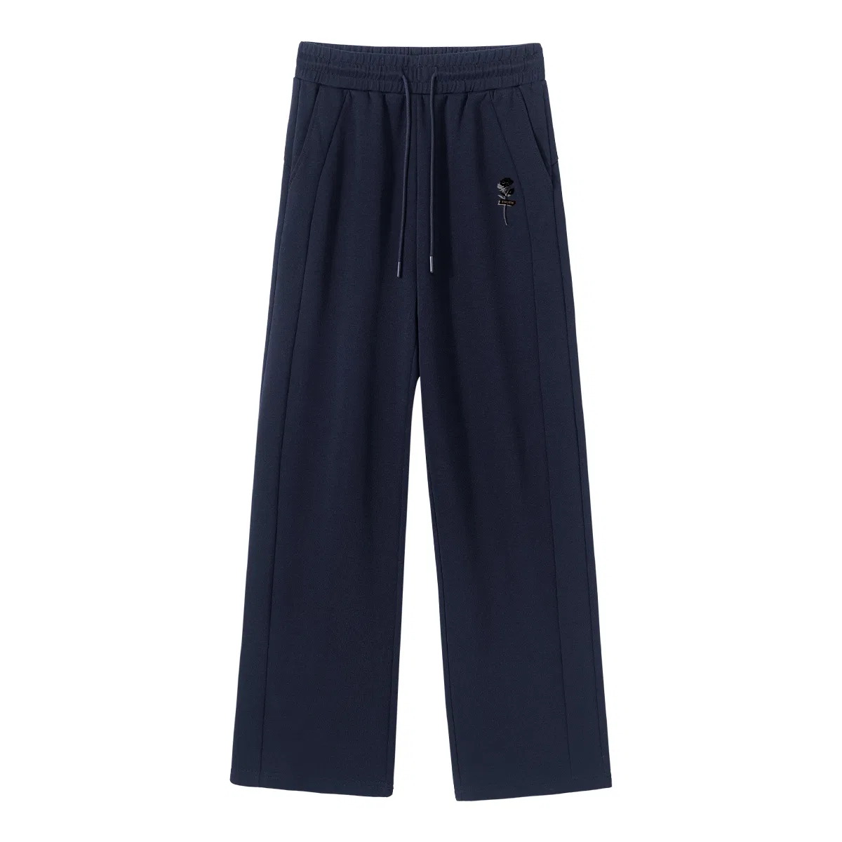 Детские спортивные штаны с принтом Sincerity Flower Language Pants Logo MINISO, Heather Gray — фото 3