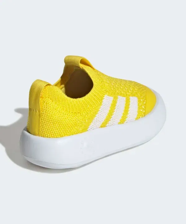Кроссовки детские Adidas Kids, лимонно-желтый — фото 4