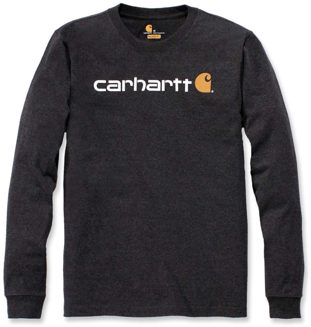 

Свитшот Carhartt EMEA Workwear Signature Graphic Core Logo, темно-серый