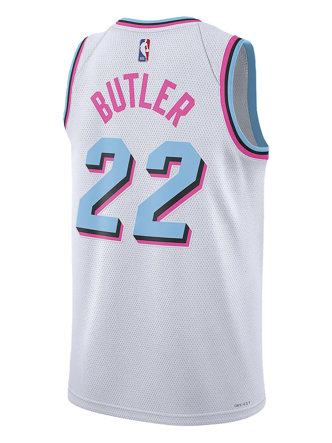 Майка NBA Heat '22 Butler 24/25 City Edition Swingman Nike, белый — фото 2