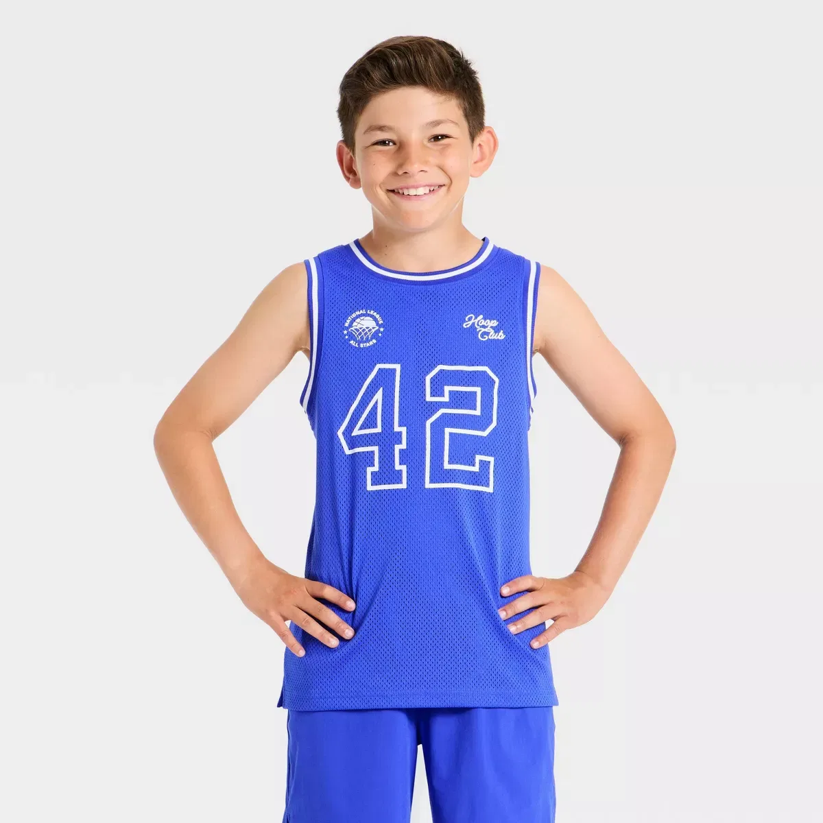 Детский топ-майка без рукавов All In Motion KIDS PERFORMANCE, Royal Blue