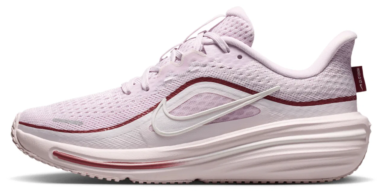 Детские кроссовки для девочек с дышащим сетчатым верхом Air Winflo 12 Nike, Pearl Pink/Bleached Lilac/Sail — фото 2