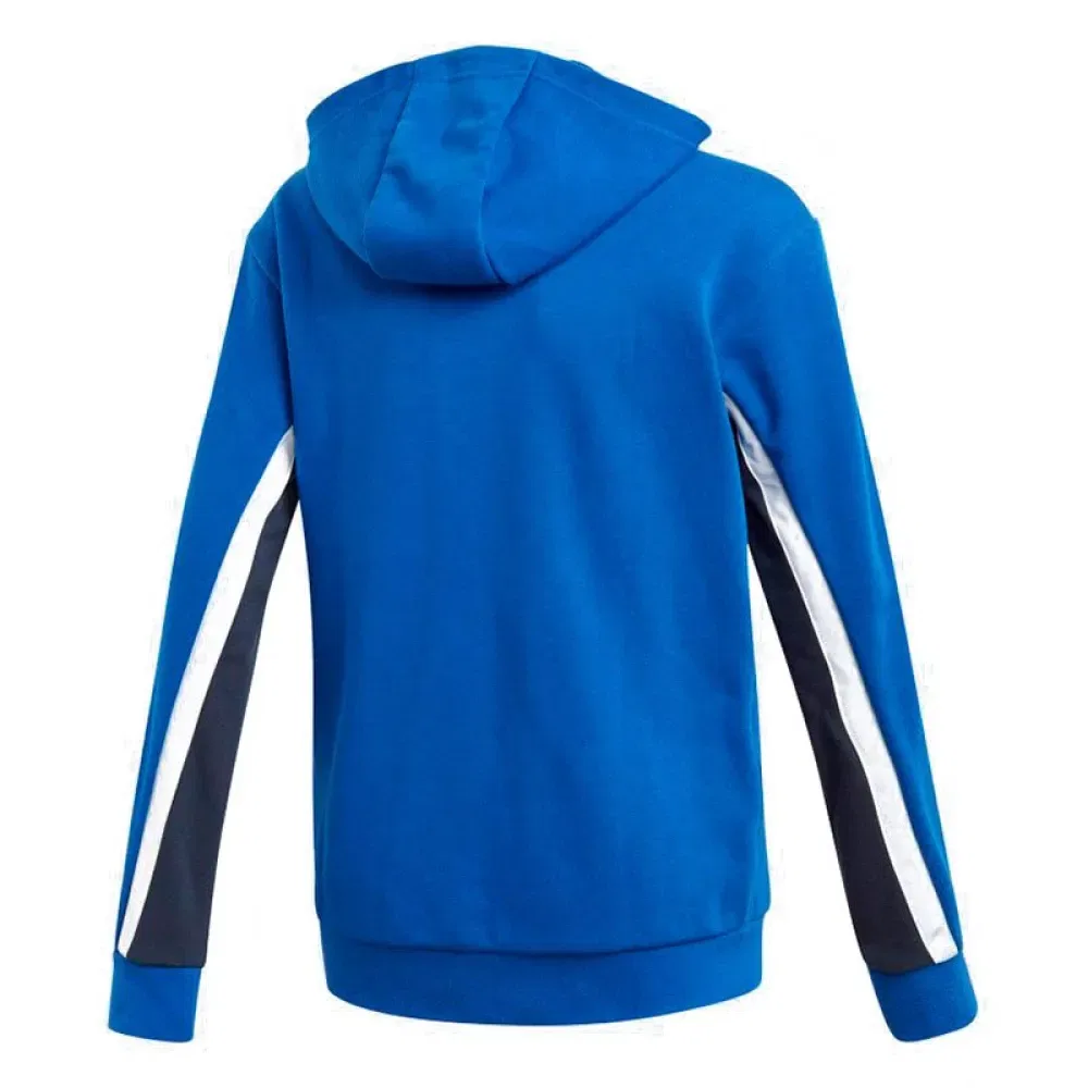 Детский свитшот для мальчиков с капюшоном Bold Full-Zip Adidas, Blue — фото 2