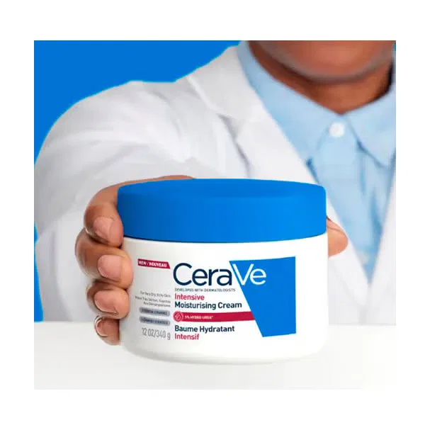Интенсивный увлажняющий крем для тела с церамидами и Hydro-Urea CeraVe, 340 мл — фото 4
