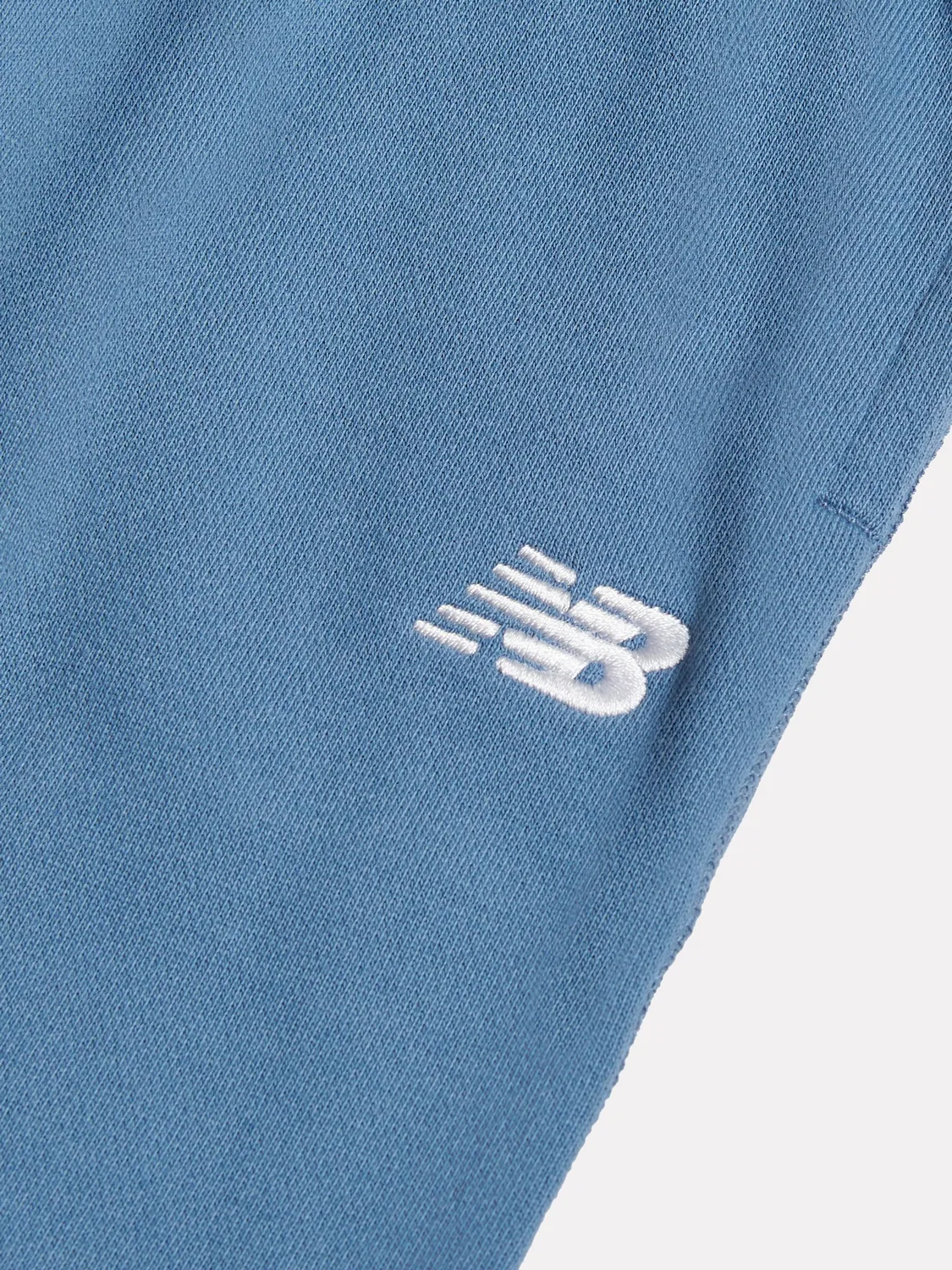 Джоггеры из французского флиса New Balance, синий — фото 3