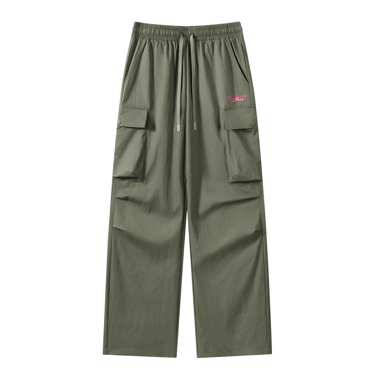 Детские штаны карго Модель Parachute Cargo Pants MINISO, Black — фото 3