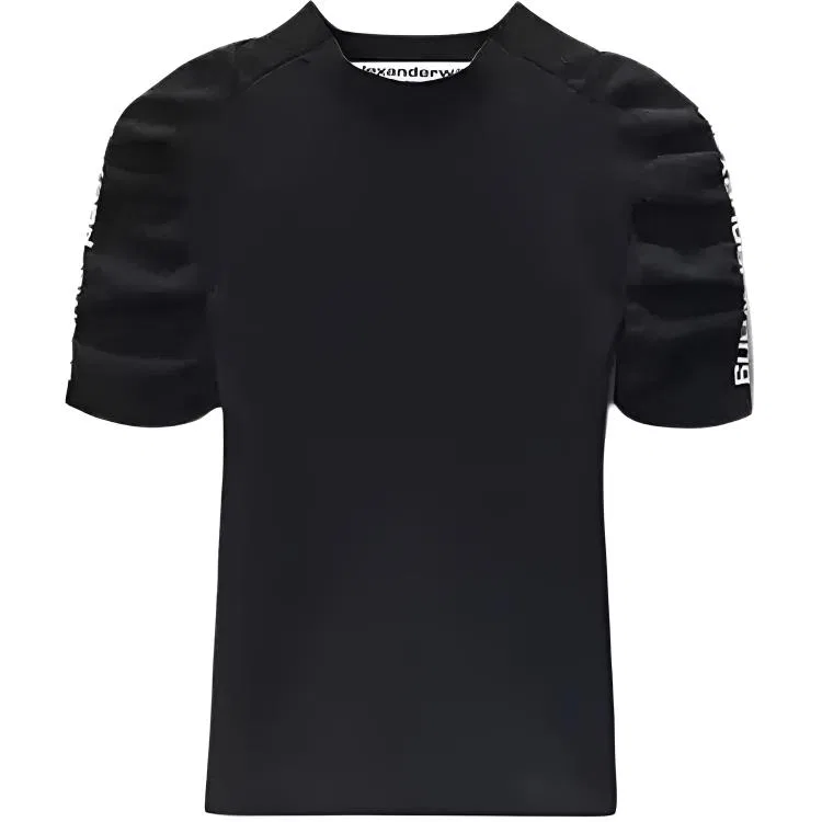 Женская футболка с обычным рукавом Alexander Wang, Black