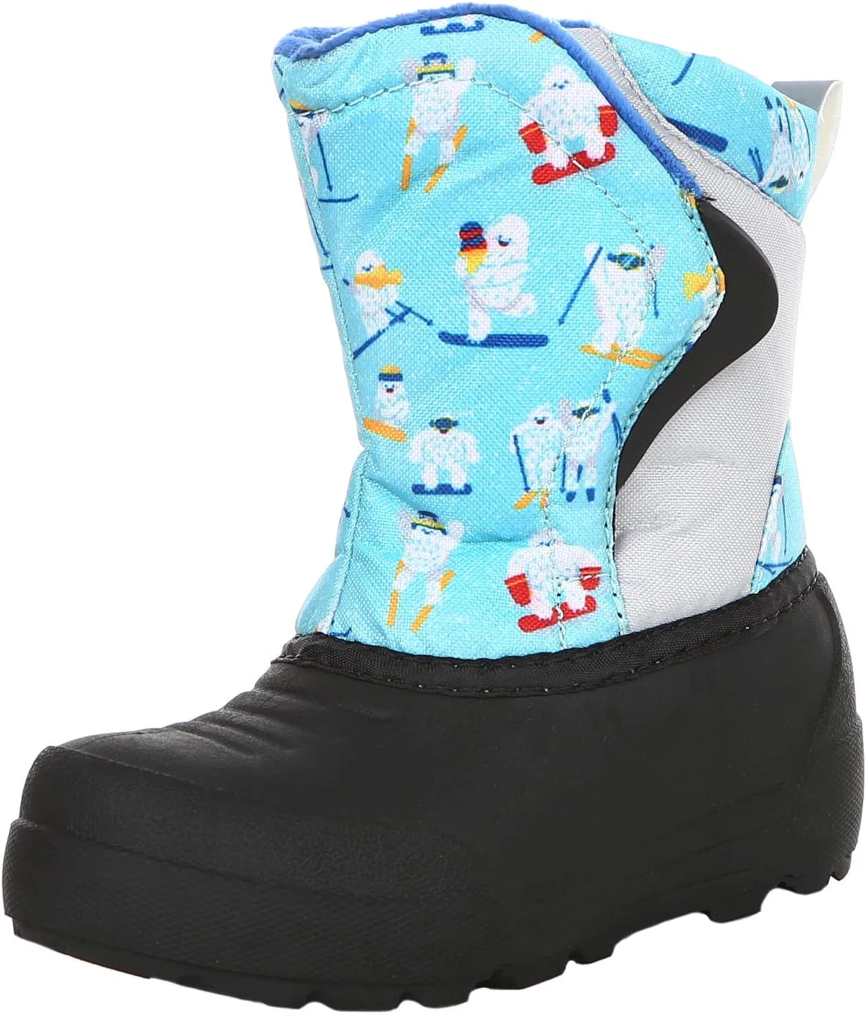 Детские зимние сапоги для девочек с утеплителем Northside Flurrie Insulated Winter Snow Boot, Lt Blue/Multi
