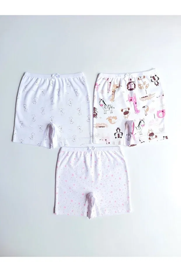 Детские трусы-боксеры для девочек с принтом Çebikids, Patterned — фото 3
