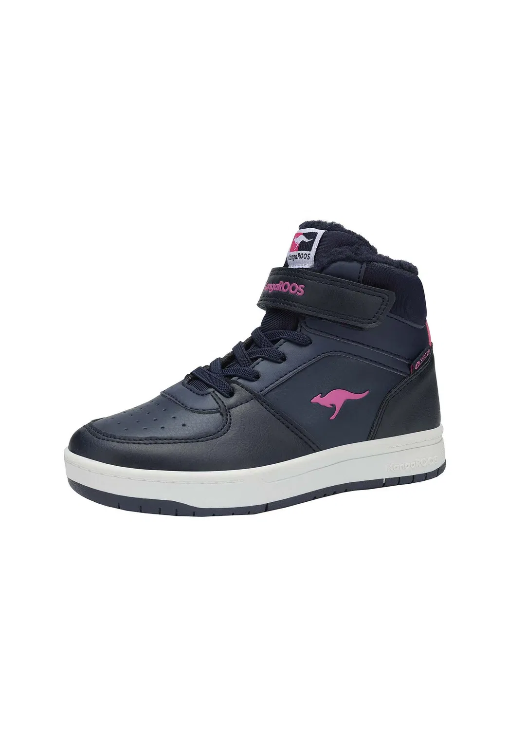 Детские утепленные кроссовки с высоким верхом K-CP Bound Mid EV High-Top Kangaroos, Dunkelblau