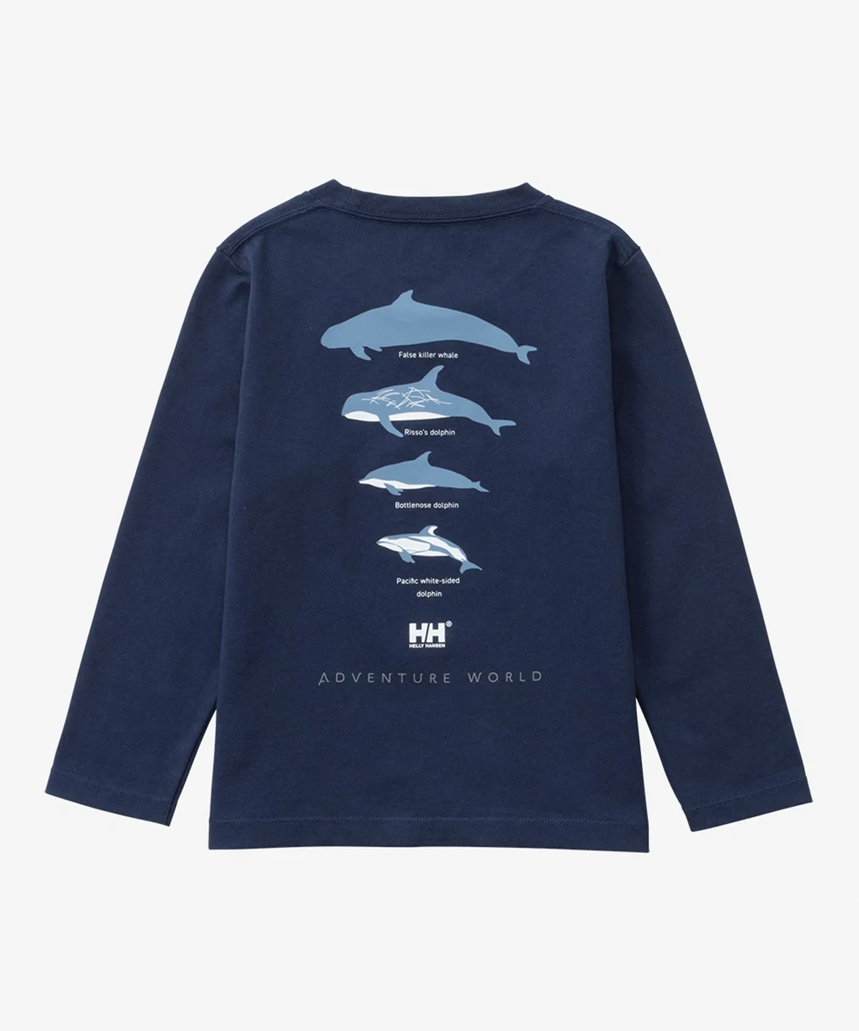 Детская футболка с длинным рукавомHELLY HANSEN SMILES Adventure World, Navy