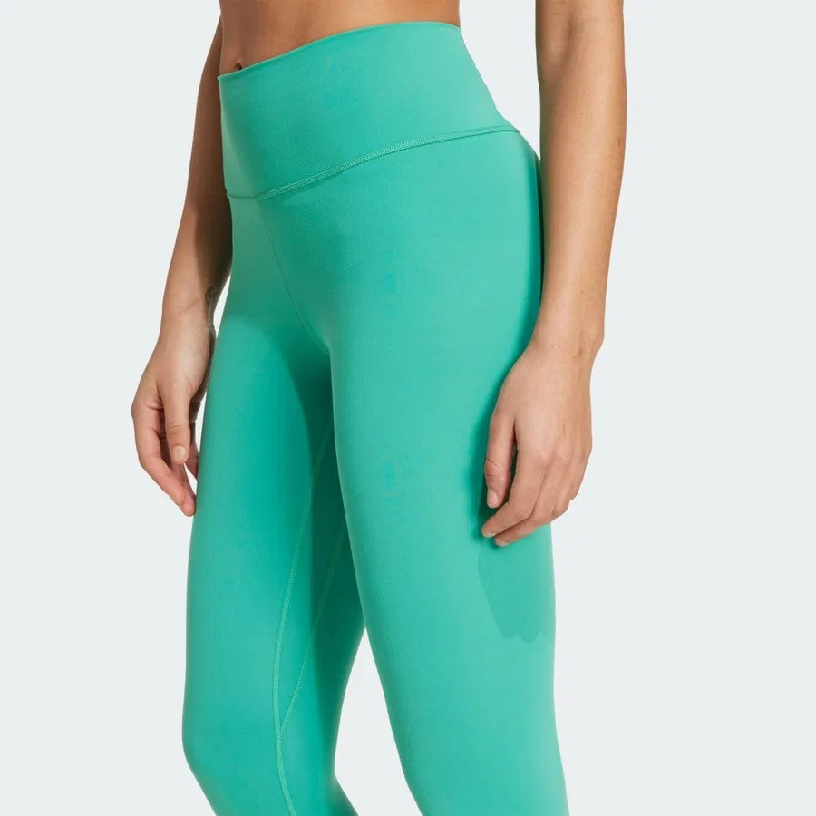 Спортивные леггинсы с высокой посадкой All Me 7/8 adidas, Зеленый — фото 4