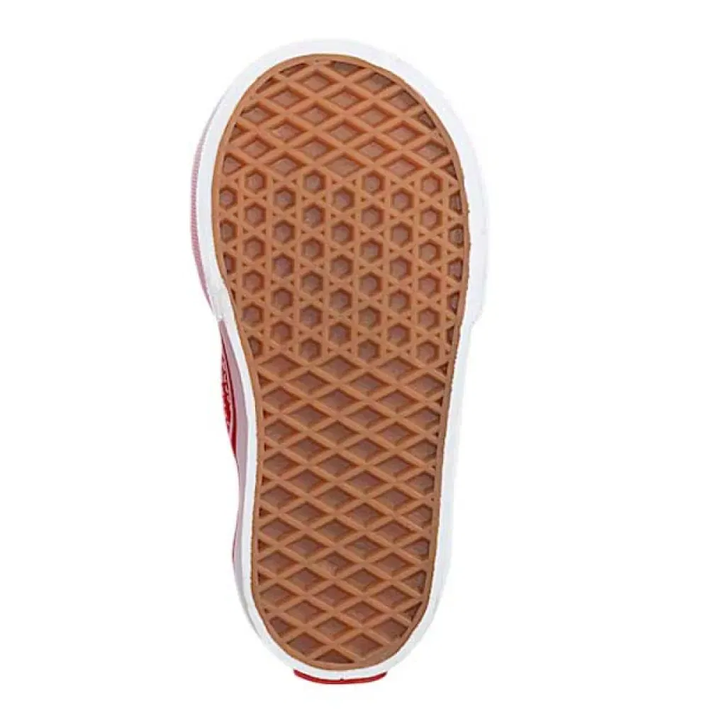 Кроссовки Authentic Elastic V Vans, красный — фото 3