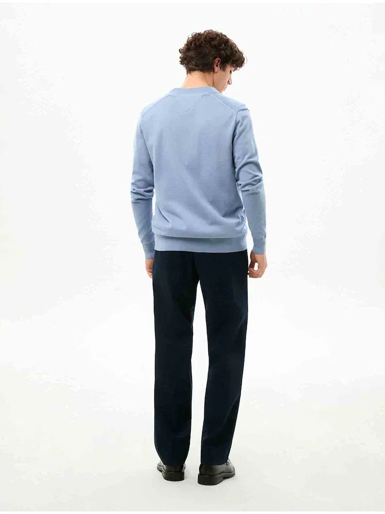 Кардиган хлопковый Essential TOMMY HILFIGER, Blue — фото 3