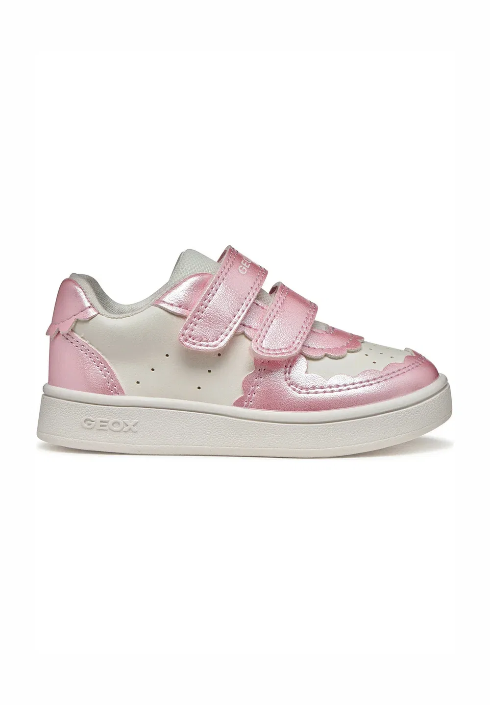 Детская обувь B eclyper Geox, White Dark Pink