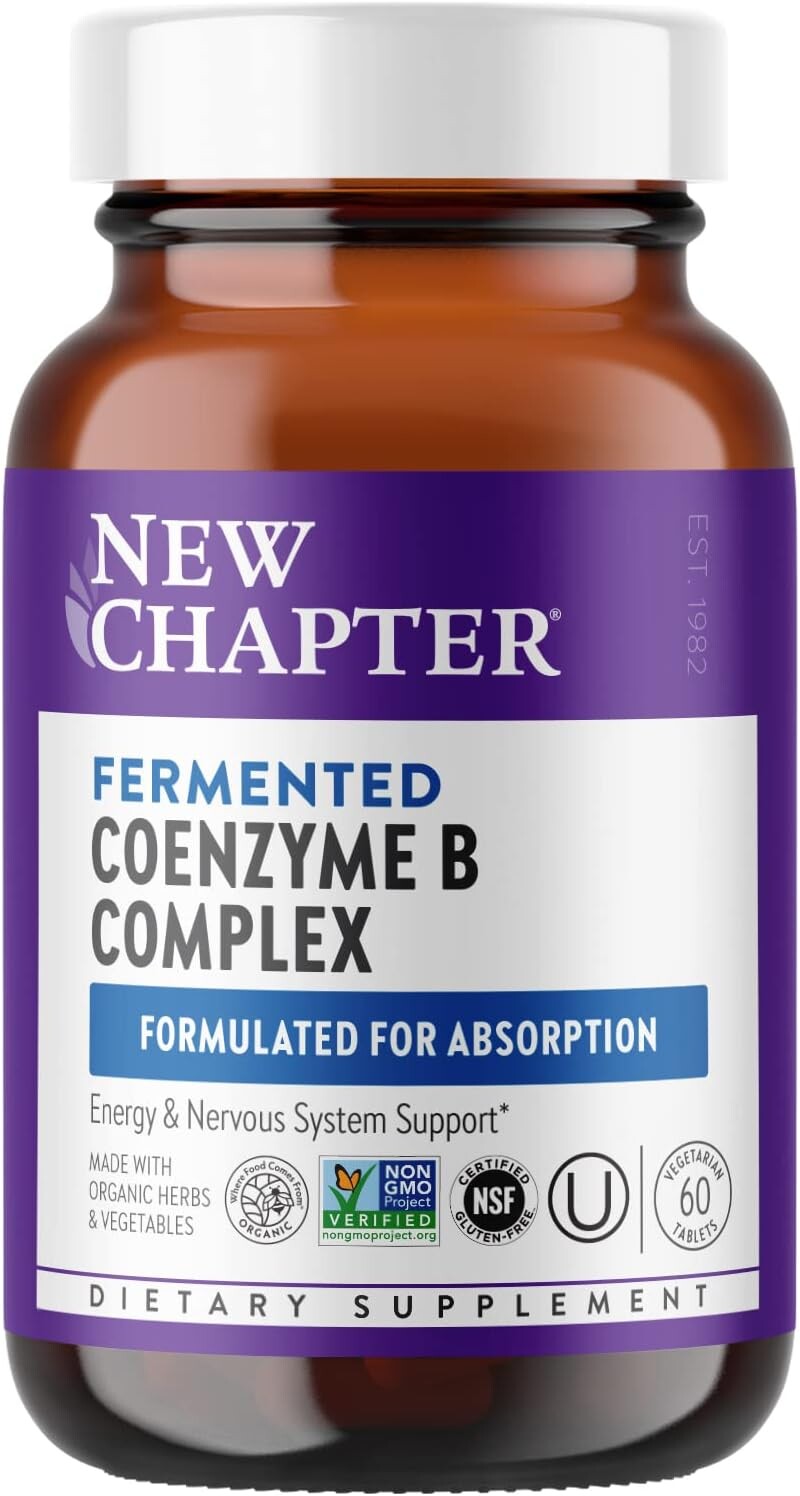 

Витамины группы B New Chapter Coenzyme B Complex, 60 таблеток