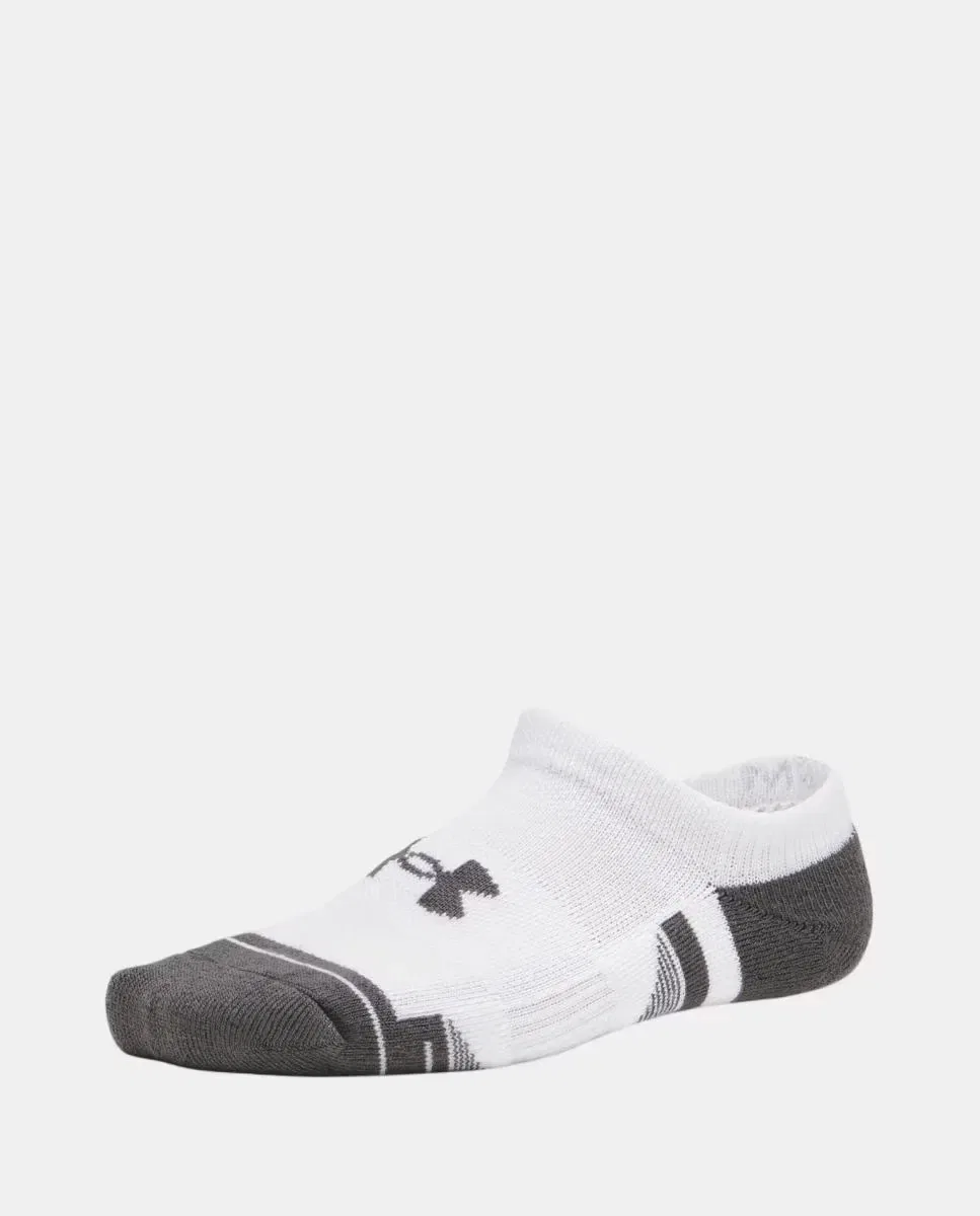 Детские носки для спорта New Y UA Perf Tech 3pk NS Under Armour, Blanco — фото 2