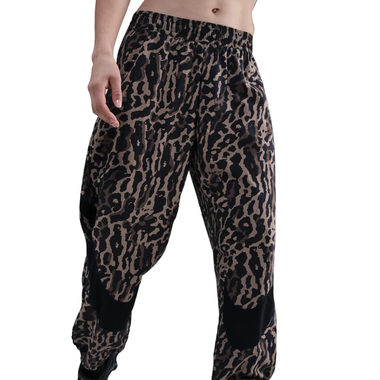 Женские брюки NSW Trend Woven HBR AOP Nike, черный