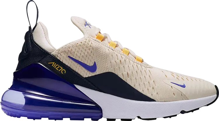 

Кроссовки Nike Wmns Air Max 270 'Light Cream Midnight Navy', фиолетовый